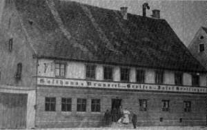 Gasthof Greifen - erstes Vereinslokal