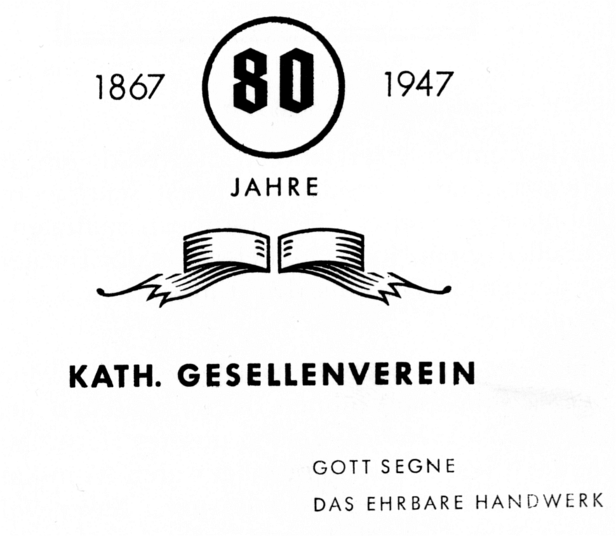 Einladung zum 80-jährigen Gründungsfest